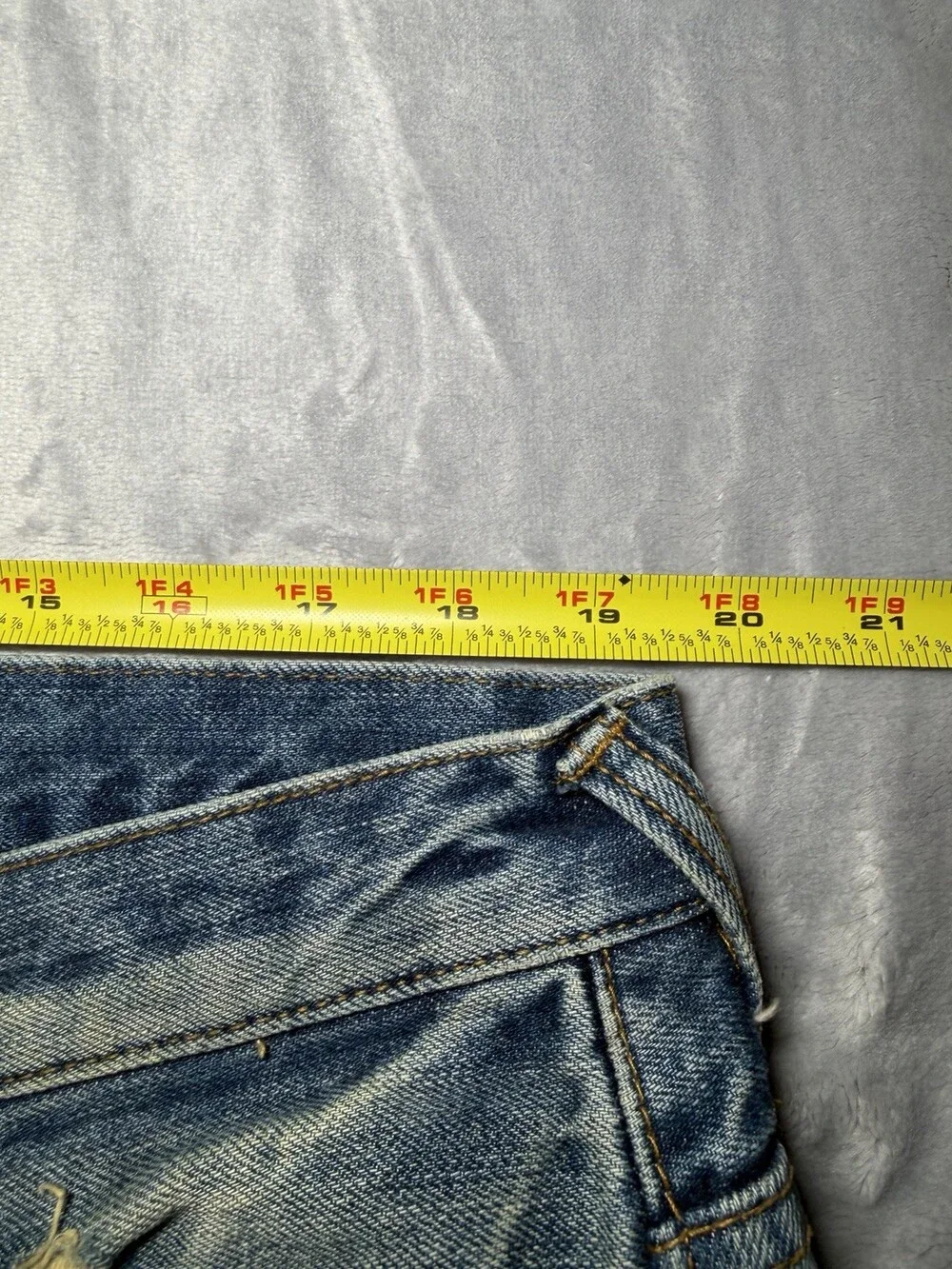 Vintage PRPS Selvedge Blue Denim Jeans Men’s Size 40 Donwan Harrell Japanese Exc